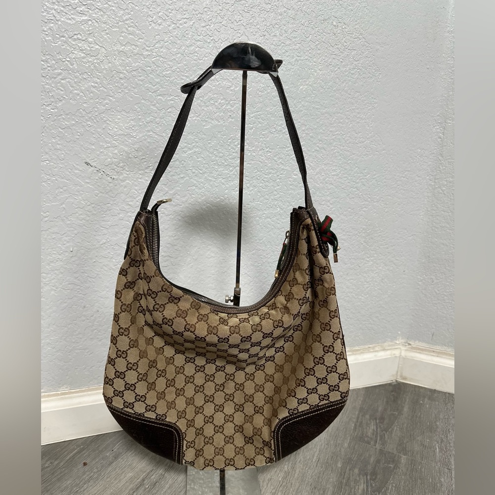 Gucci Canvas Shoulder Bag